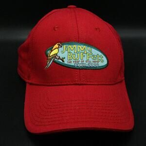 Jimmy Buffett 2008 Tour Hat Adjustable Cap "Year of Still Here" Red Triumph